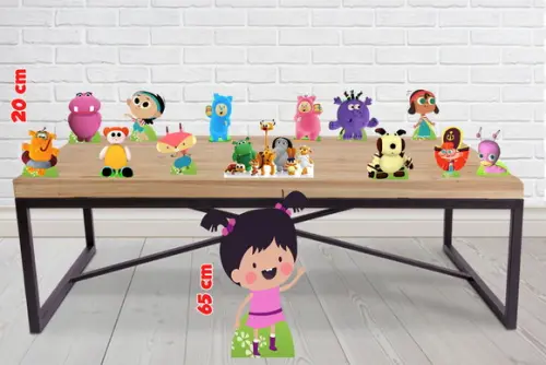 Totem Baby Tv e Displays de Mesa