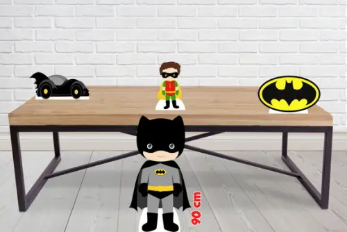 Totem de Chão Batman Cut e Displays de Mesa