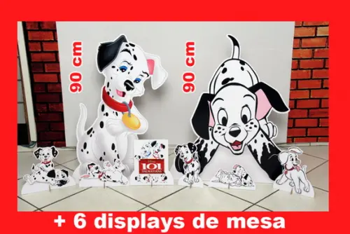 Totem de Chão Dalmatas e Displays de Mesa