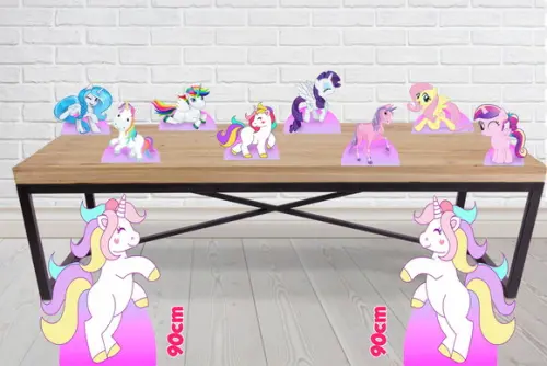Totem de Chão e Displays de Mesa Unicornio