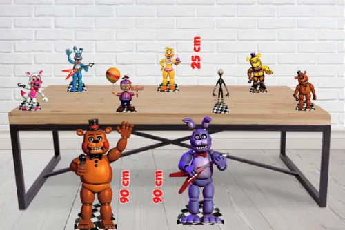 Totem de Chão Five Night At Freddy's 90 cm Displays de Mesa