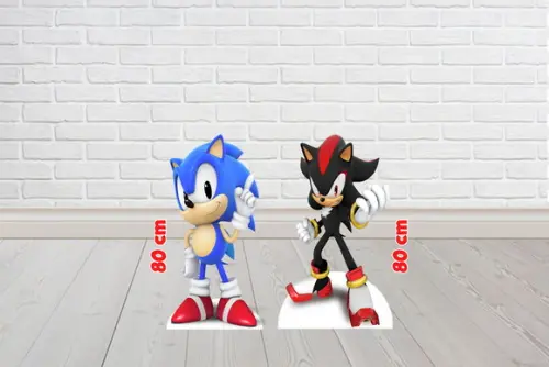 Totem de Chão Sonic 2 Peças de 80 cm