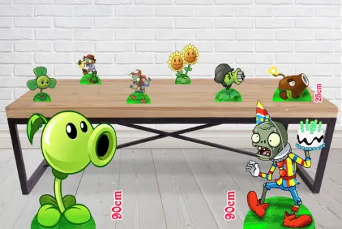 Totem de Chão Vs Zombies e Displays de Mesa
