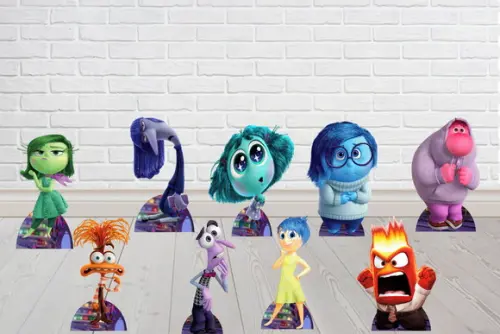Totem Decorativo em mdf Filme Divertidamente
