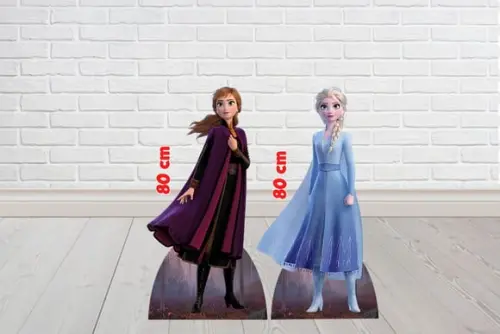Totem Elsa e Ana Frozen de 80 cm