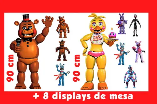 Totem Five Night Freddys Display de Mesa