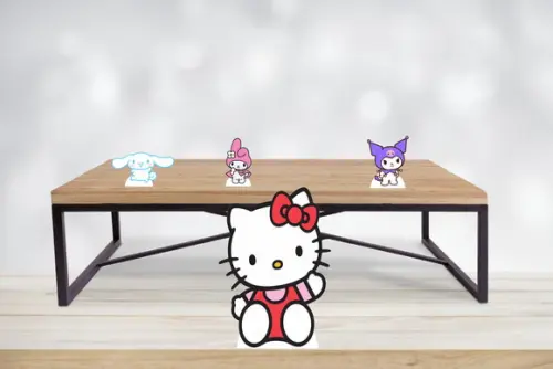 Totem Hello Kitty para Decoração de Festa