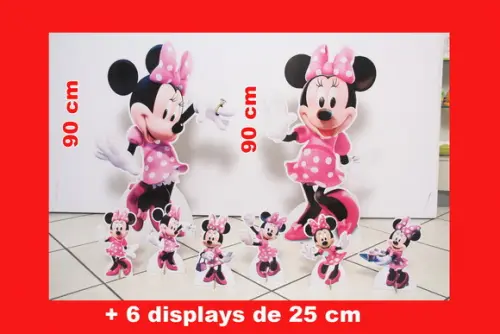 Totem Kits Displays Minnie Rosa