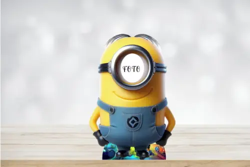 Totem para Foto Minions para Decoração