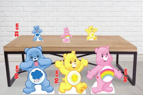 Totem Ursinho Carinhoso para Decoração