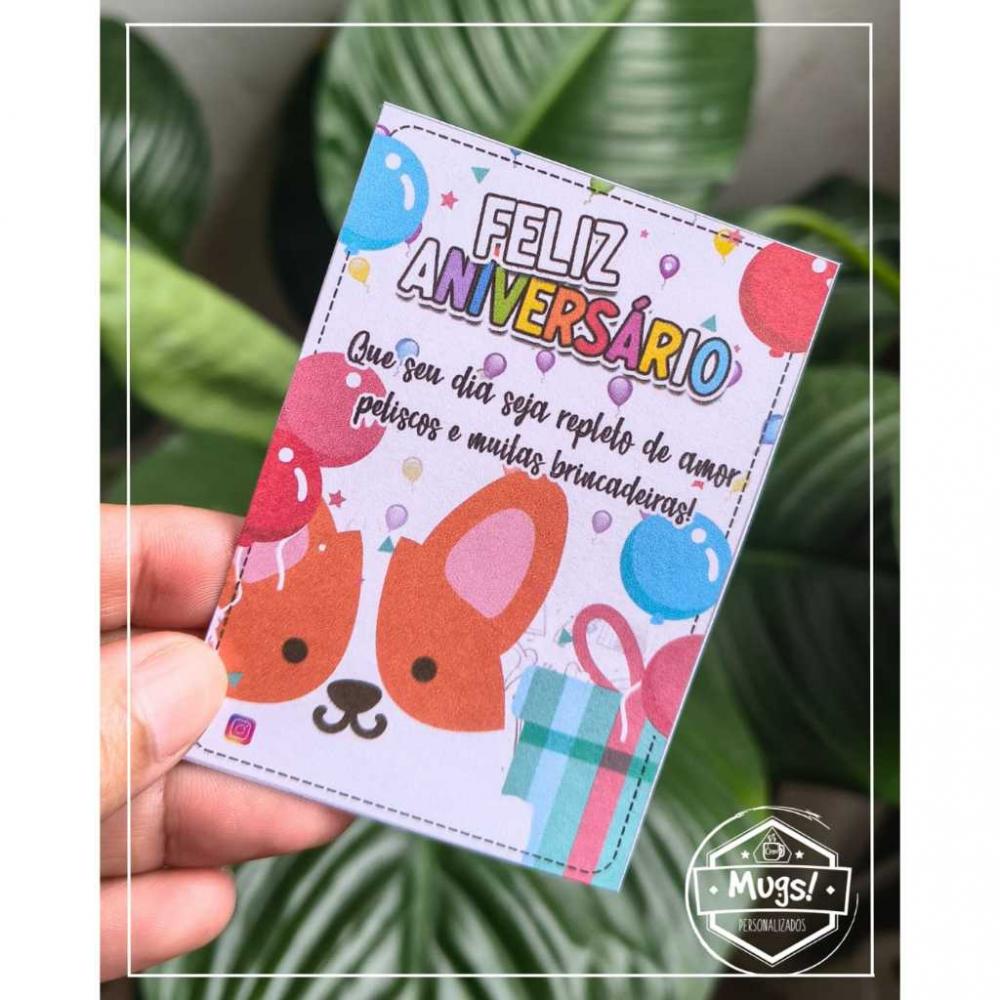 50 Cards sortidos Feliz Aniversário Cartão Feliz Aniversário p