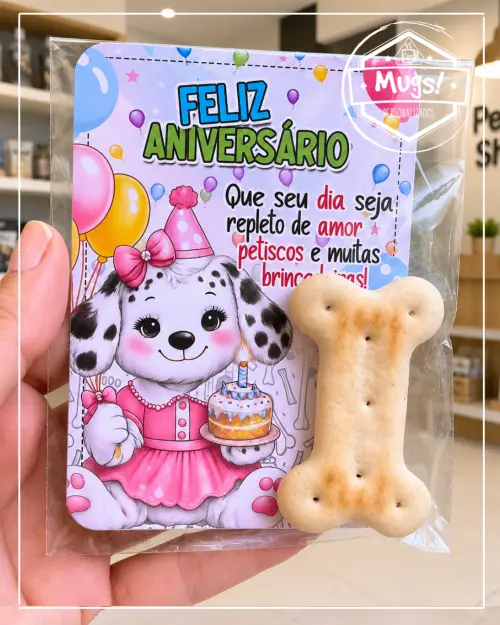 50 Cards sortidos para petistco pet Feliz Aniversário Cartão Fe