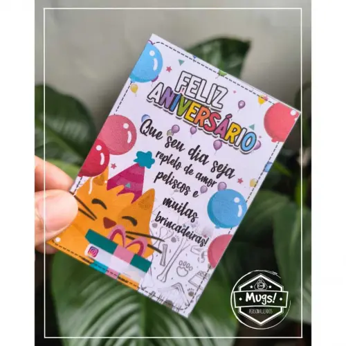 50 Cards sortidos Feliz Aniversário Cartão Feliz Aniversário p
