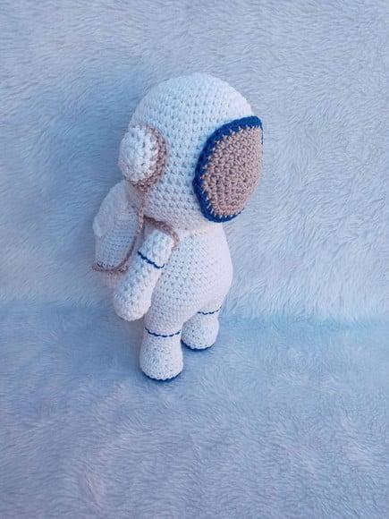 Astronauta em Amigurumi