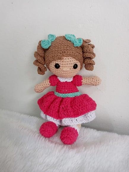 Boneca Amigurumi