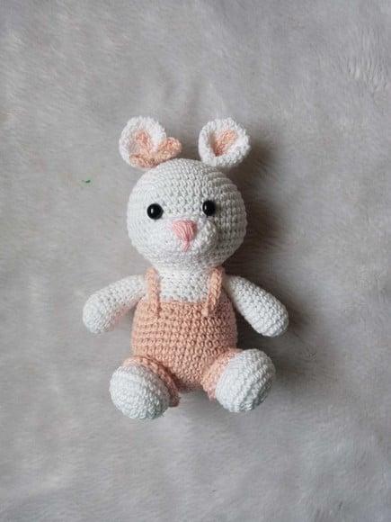Casal de Coelhinhos Amigurumi