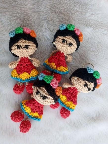Chaveiro Frida Kahlo