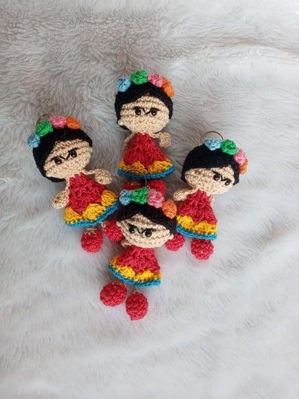 Chaveiro Frida Kahlo