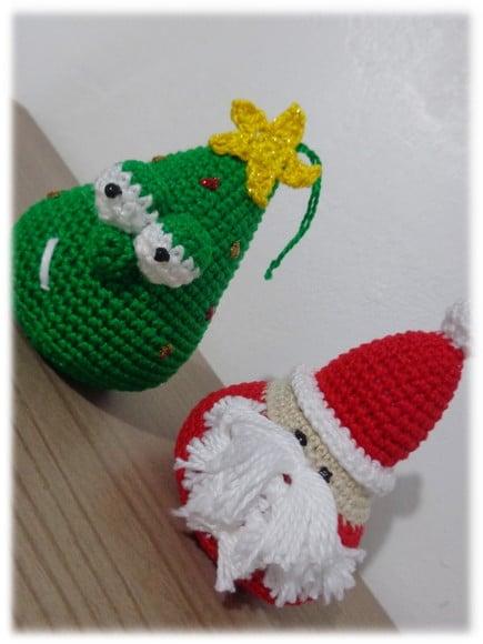 Enfeite de Natal (kit com 4 Unidades)
