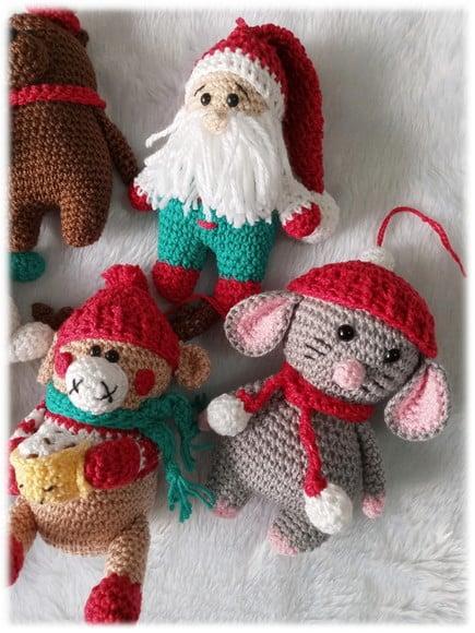 Enfeite de Natal (kit com 6 Unidades)
