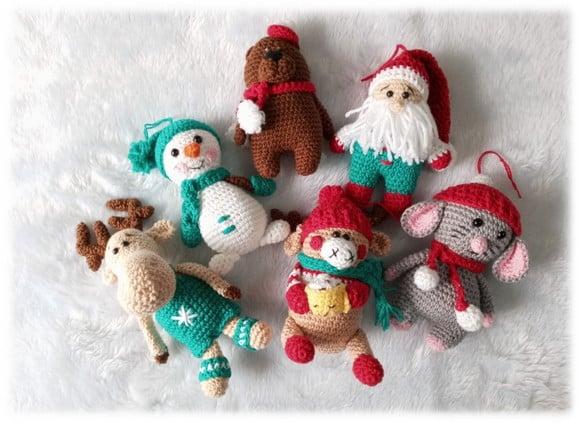 Enfeite de Natal (kit com 6 Unidades)