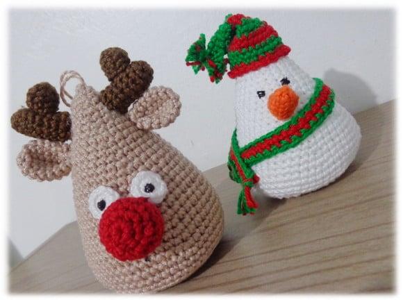 Enfeite de Natal (kit com 4 Unidades)