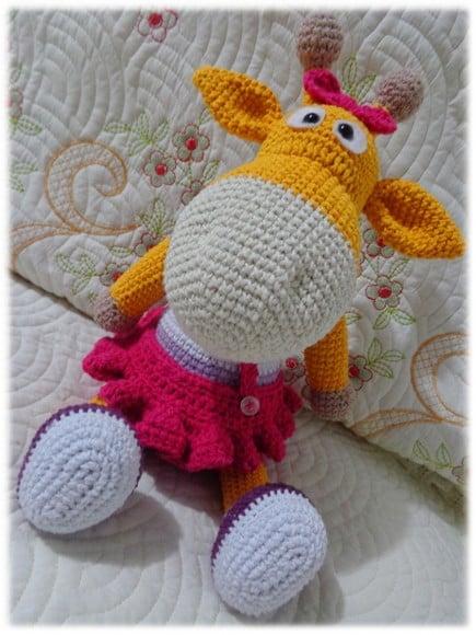Girafa Amigurumi