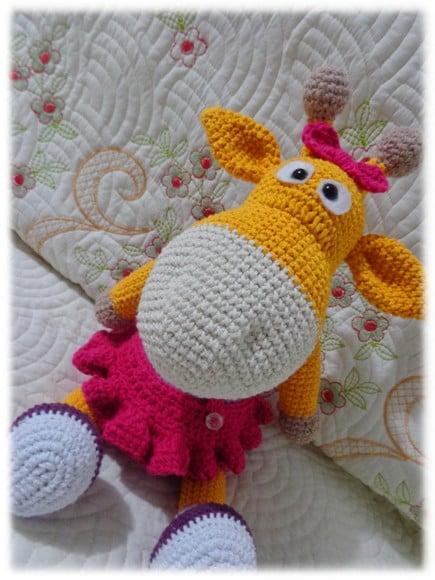 Girafa Amigurumi