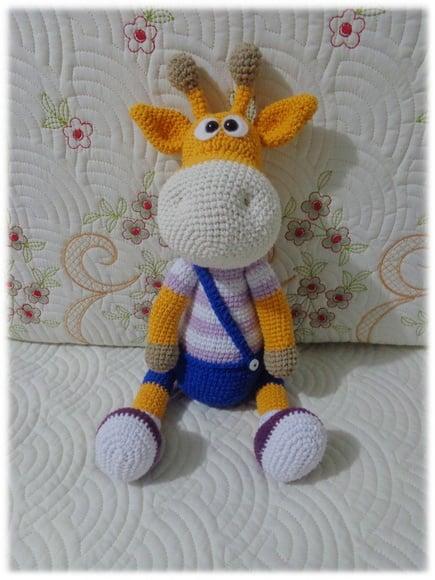 Girafa Amigurumi