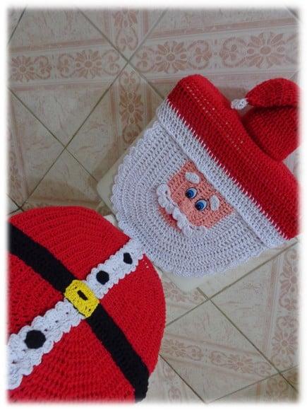 Jogo de Banheiro Papai Noel