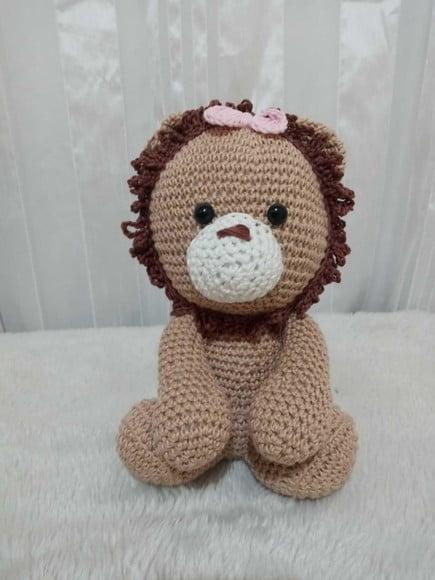 Kit Safari Baby Amigurumi 25cm