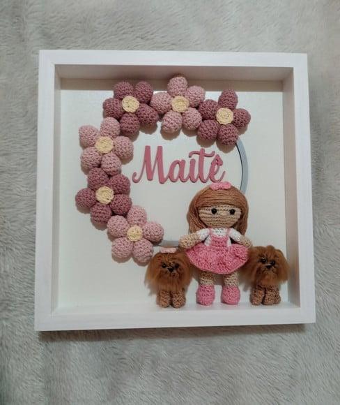 Quadro de Maternidade - Flores