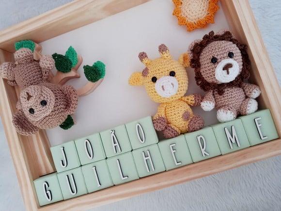 Quadro Safari Baby