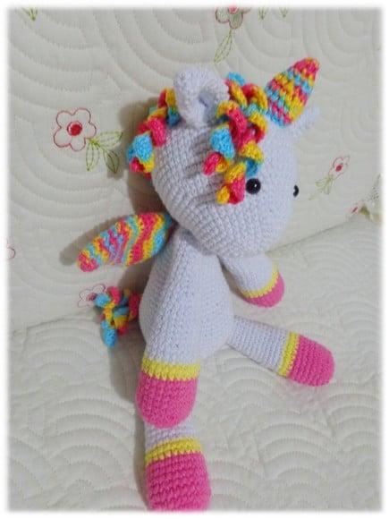 Unicónio Amigurumi