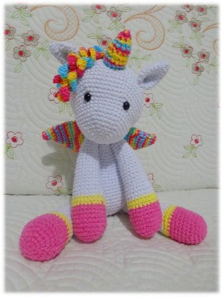 Unicónio Amigurumi