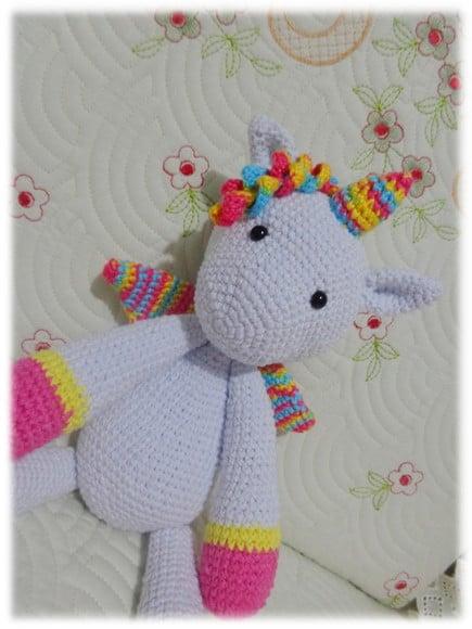Unicónio Amigurumi