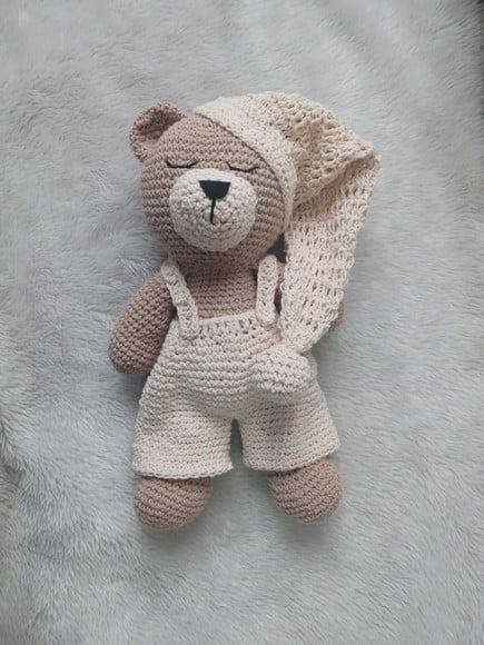 Urso Amigirumi 35cm
