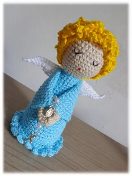 Anjo em crochê