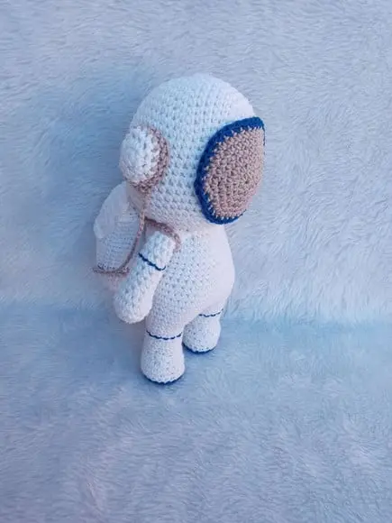 Astronauta em Amigurumi