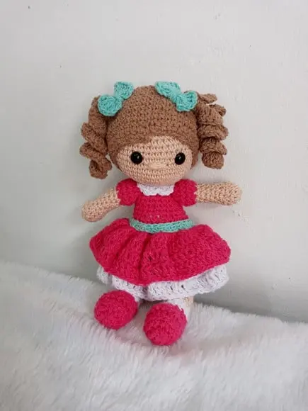 Boneca Amigurumi