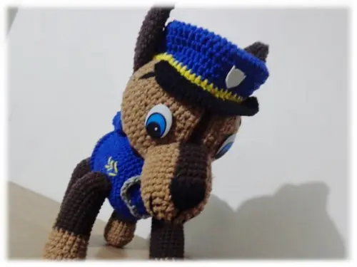 Cachorrinho Amigurumi