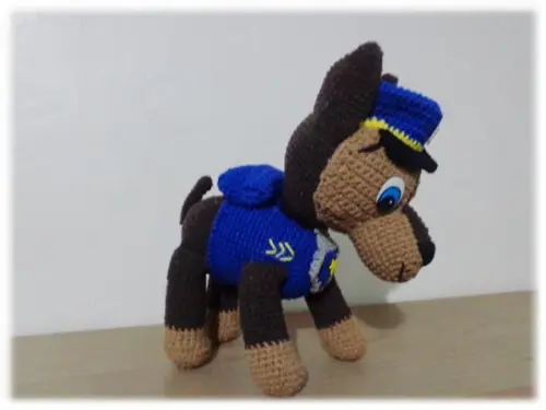 Cachorrinho Amigurumi