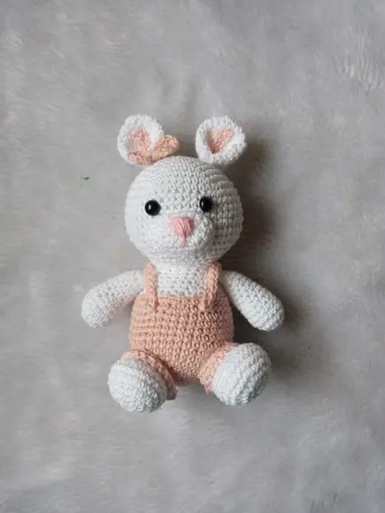 Casal de Coelhinhos Amigurumi