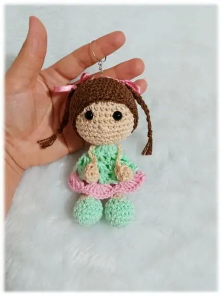 Chaveiro Boneca Bambolina
