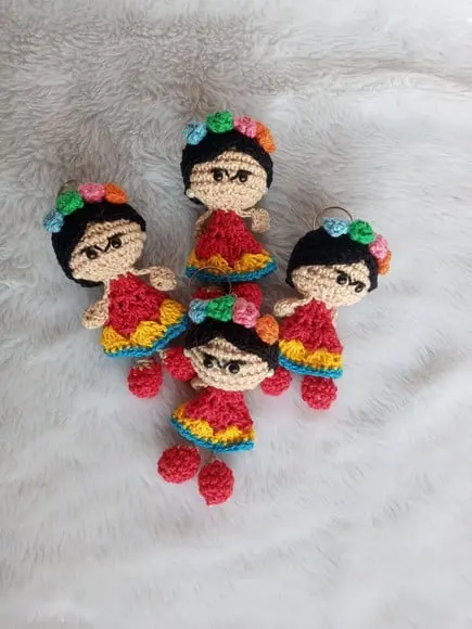 Chaveiro Frida Kahlo