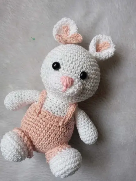 Coelhinha Amigurumi