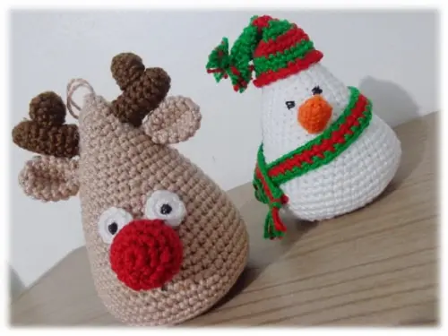 Enfeite de Natal (kit com 4 Unidades)