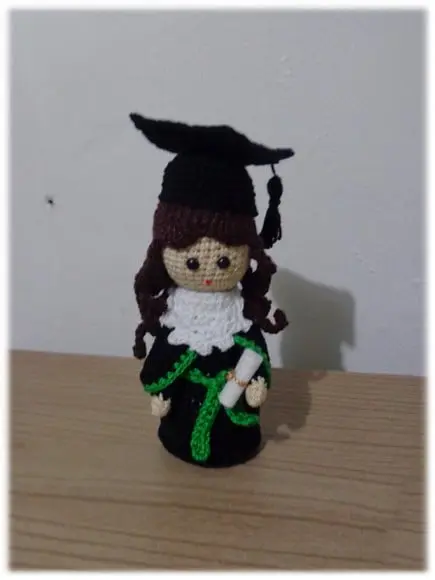 Formanda em crochê