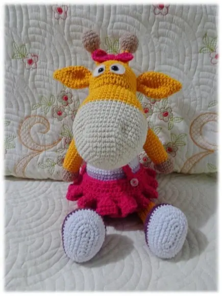 Girafa Amigurumi