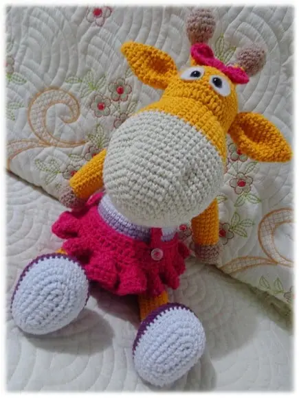 Girafa Amigurumi